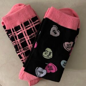 Valentines Day Socks 2 Pack 🍒